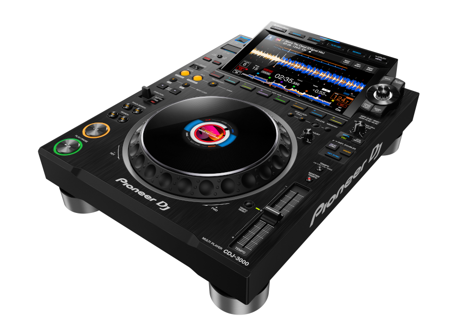 Pioneer DJ CDJ-3000 Pro MPU-Driven DJ Multi Player with 9 Touch Screen