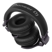 Pioneer DJ HDJ-CUE1 Stylish DJ Headphones Dark Silver