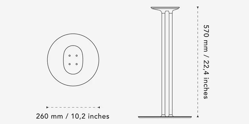 Devialet Phantom Ultimate 98 dB Tree Mounting Hardware DEVIALET