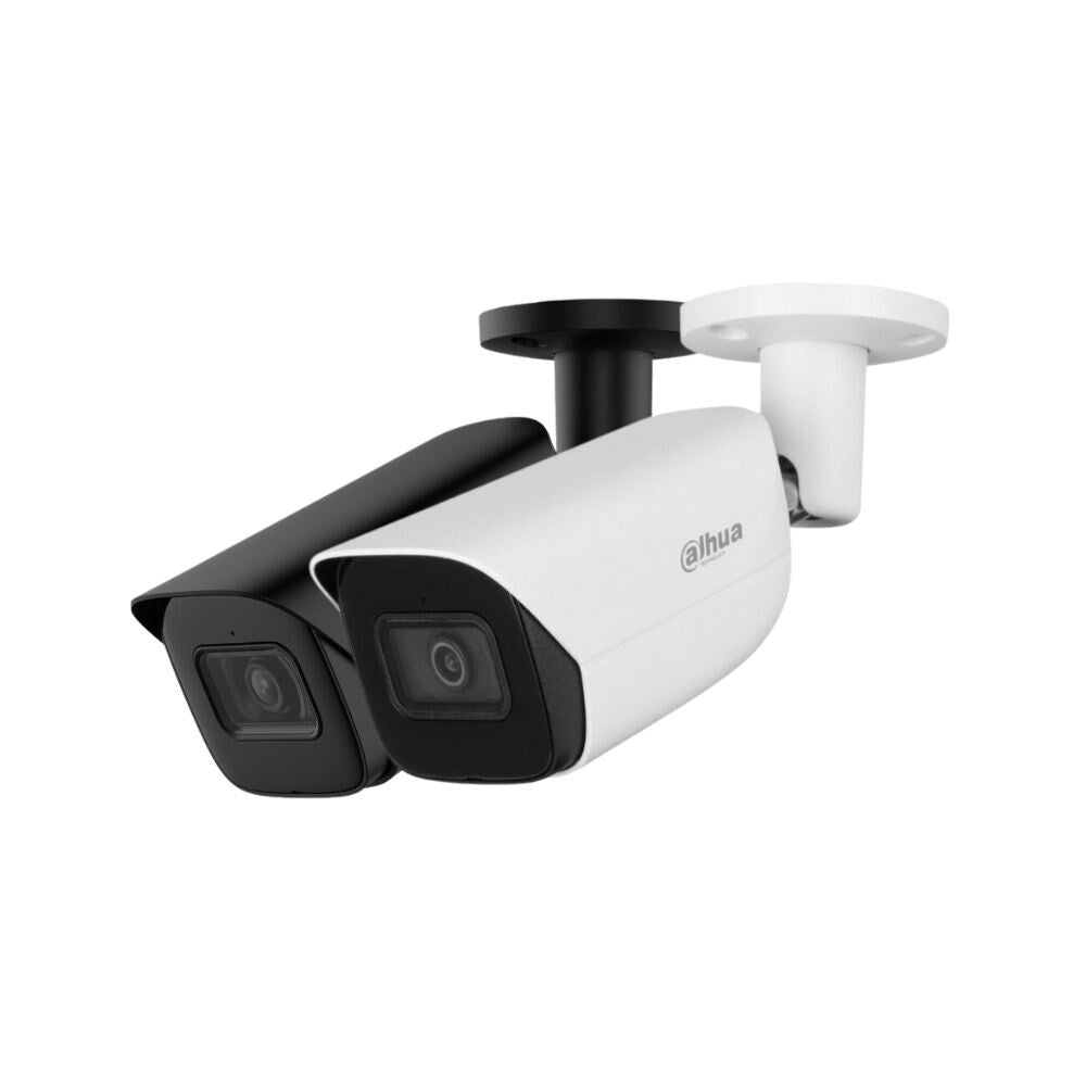 Dahua 5MP WizSense AI IR Fixed Focal Bullet Camera With PoE, Black or White 1