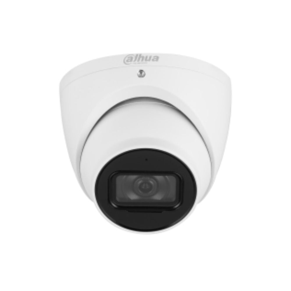 Dahua 5MP WizSense IR Eyeball Camera With PoE, Black, Grey and White Cameras Dahua White