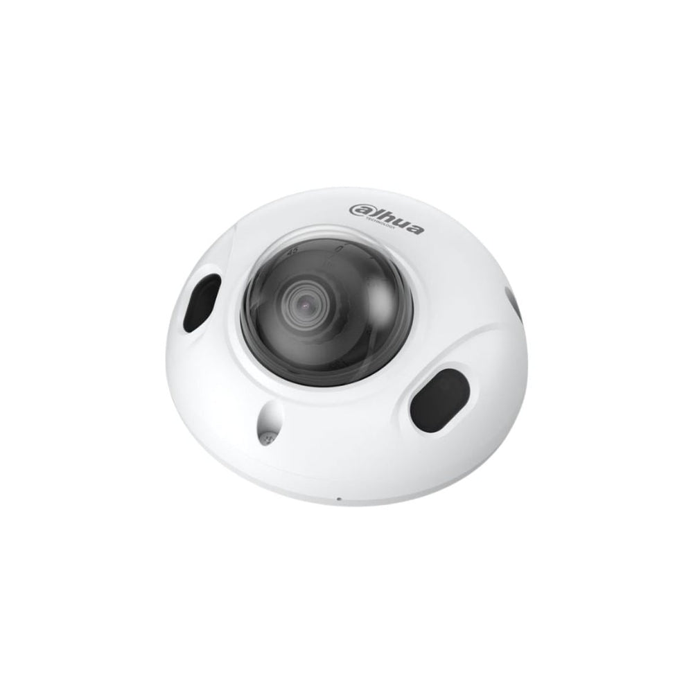 Dahua 5MP WizSense IR Fixed Focal Dome Camera With PoE, White Cameras Dahua