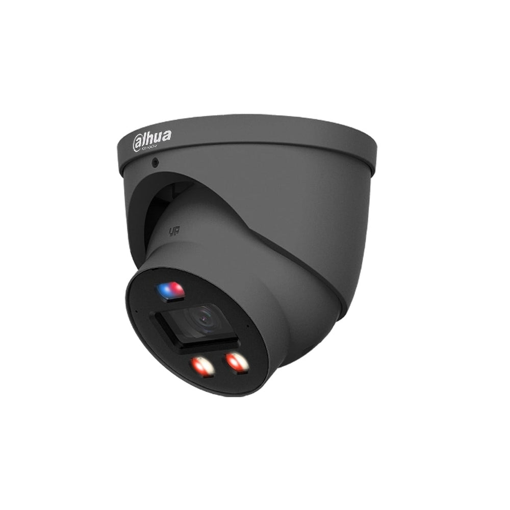 Dahua 8MP TiOC Pro WizSense IR Eyeball Camera With PoE, Black, Grey or White Cameras Dahua Grey