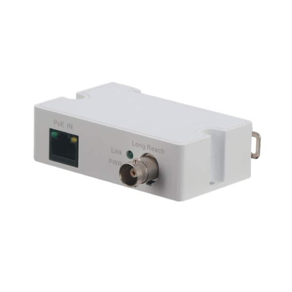 Dahua ePoE Ethernet Extender Over Coax Receiver, PoE Source Side, White