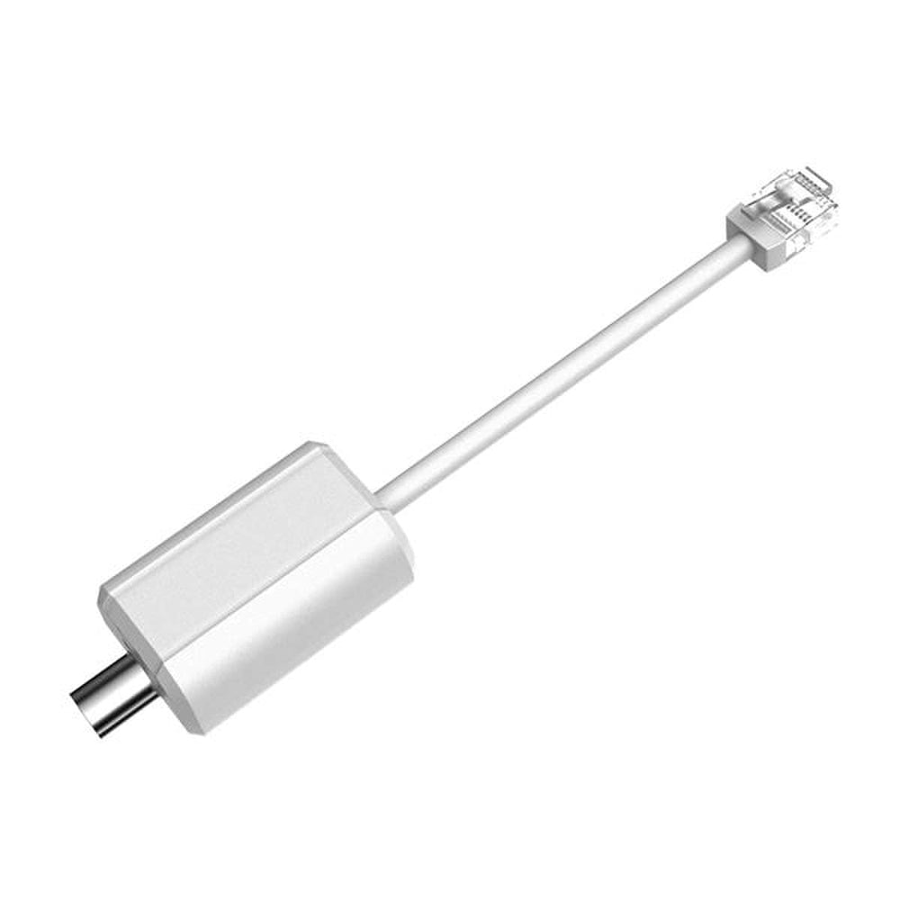 Dahua Ethernet and ePoE Over Coax Passive Convertor Cable, White: PAIR Converters Dahua