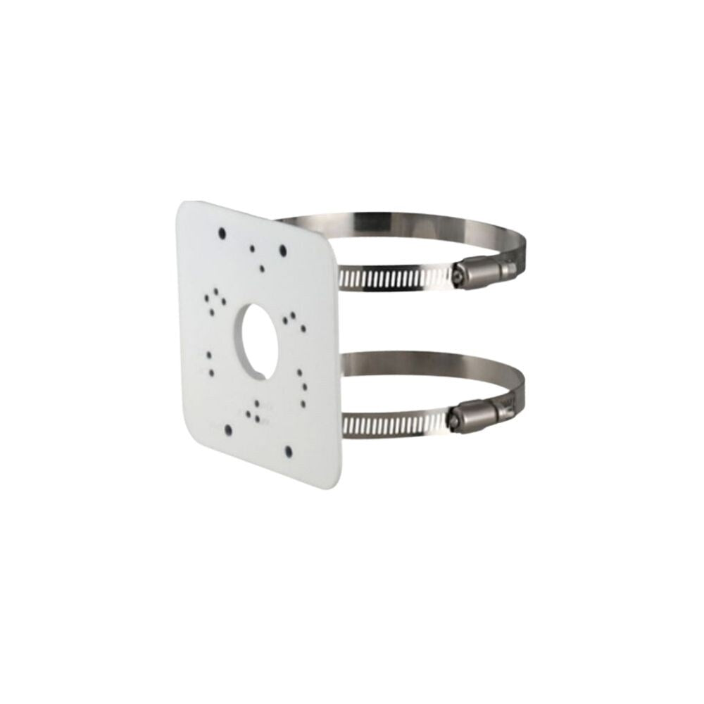 Dahua Pole Mount Bracket For Dahua's IP Bullets and Dome Cameras, White Mounting Hardware Dahua