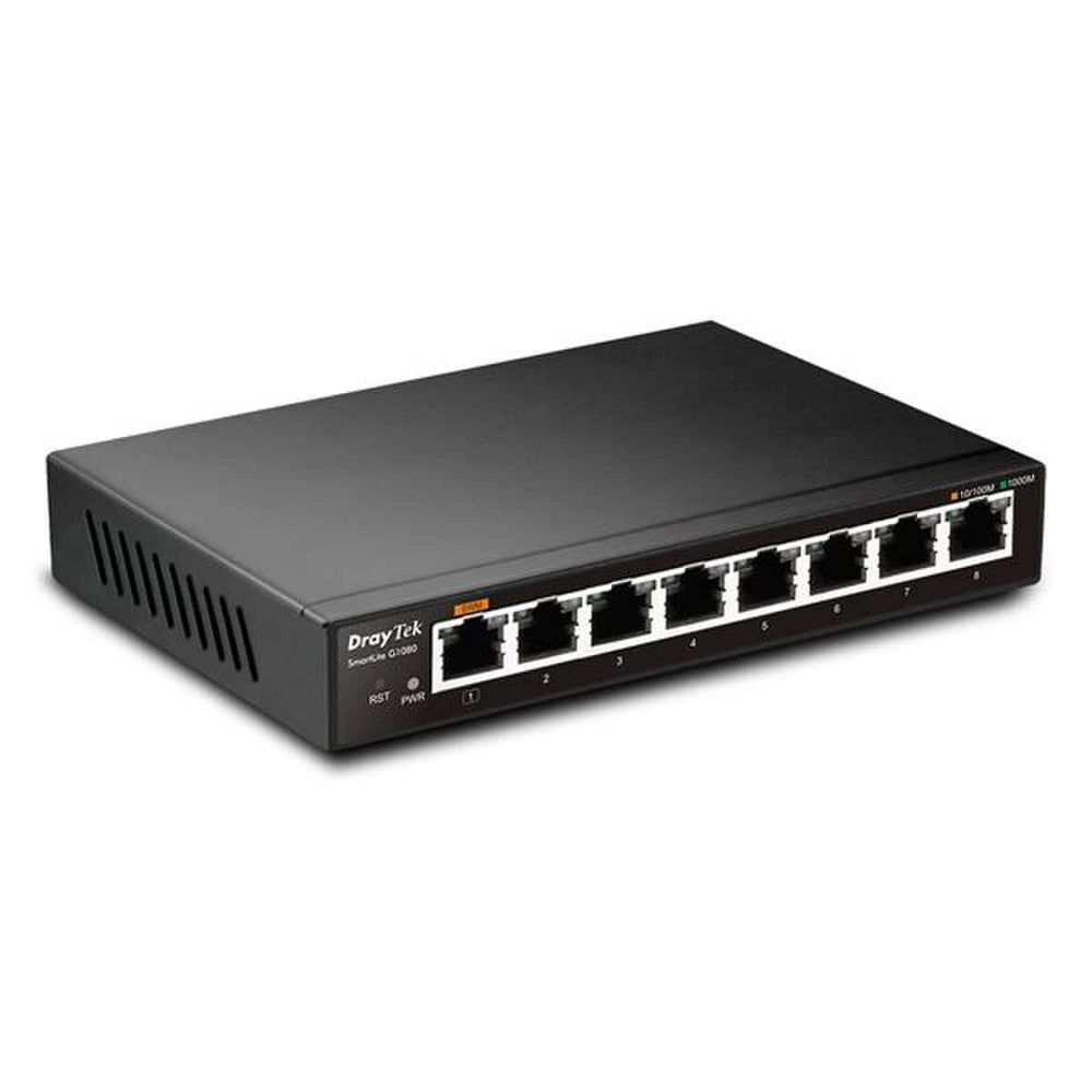 Draytek G1080 8 Port Smart Managed Switch
