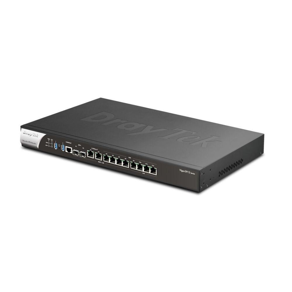 Draytek Vigor 3912S High Performance 12.5GB WAN Router Firewall With Software Definable Multi Gig and 10Gig Ports Router Draytek