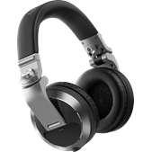 Pioneer DJ HDJ-X7-K Pro DJ 50mm Headphones with Swivel Ear