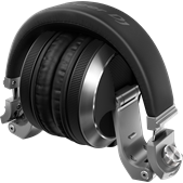 Pioneer DJ HDJ-X7-K Pro DJ 50mm Headphones with Swivel Ear