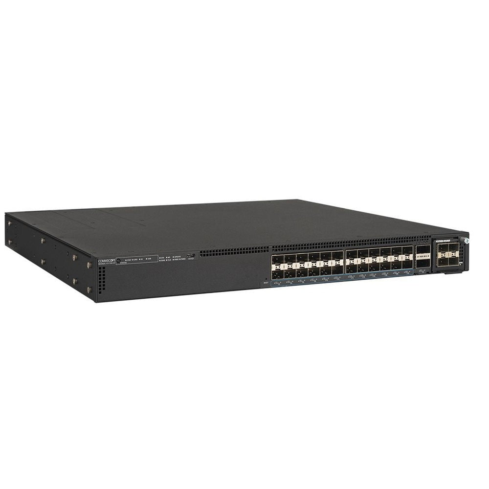 Ruckus ICX 7550 24 Port Fibre Switch With Three Fans and Two PSU Switches Ruckus