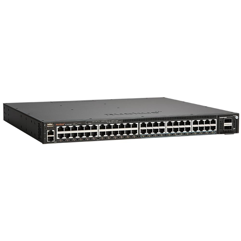 Ruckus ICX 7650 ZP 48 Port, 24 Multi Gig, PoE+ Two PSU Switches Ruckus