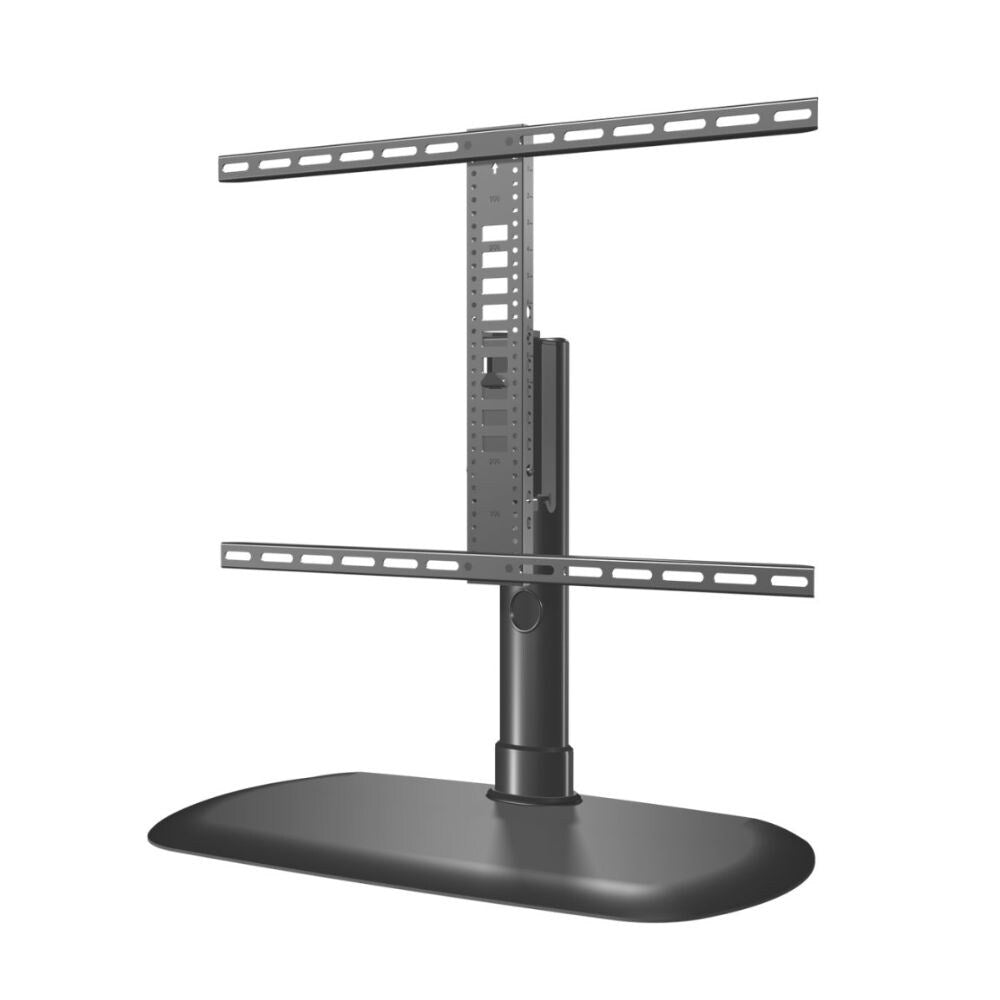 Sanus FTVS1-B2 VuePoint Swivel TV Stand Fits 32" to 65" TVs, Matte Black