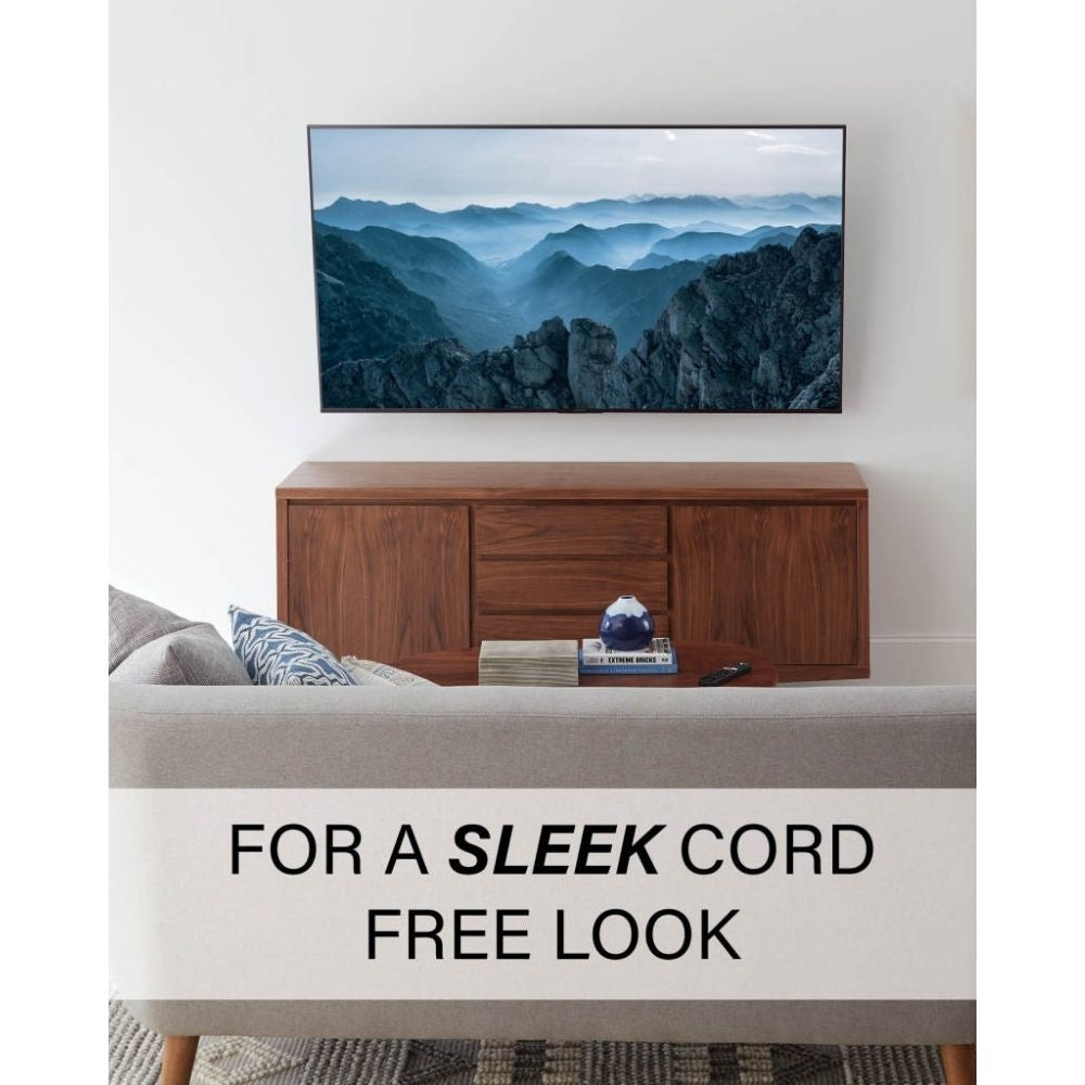 Sanus IWB9 9" TV Media In Wall Box, White