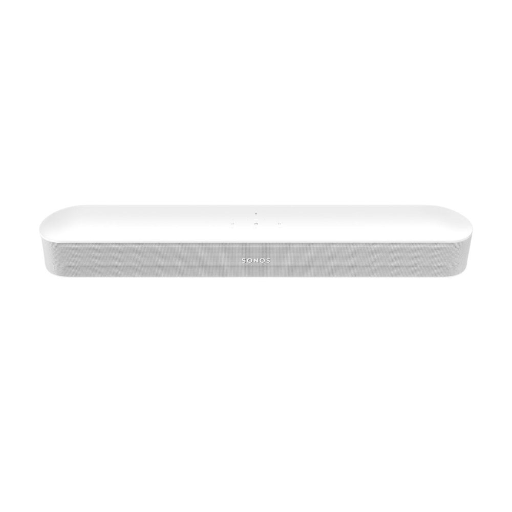 Sonos BEAM G2 Smart Soundbar With Voice Control, Black or White Soundbar Sonos White