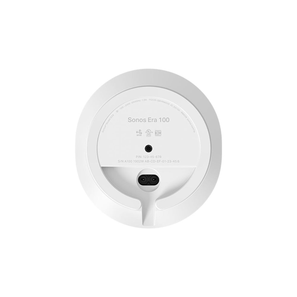 Sonos ERA 100 Smart Speaker With Voice Control, Black or White: EACH 10