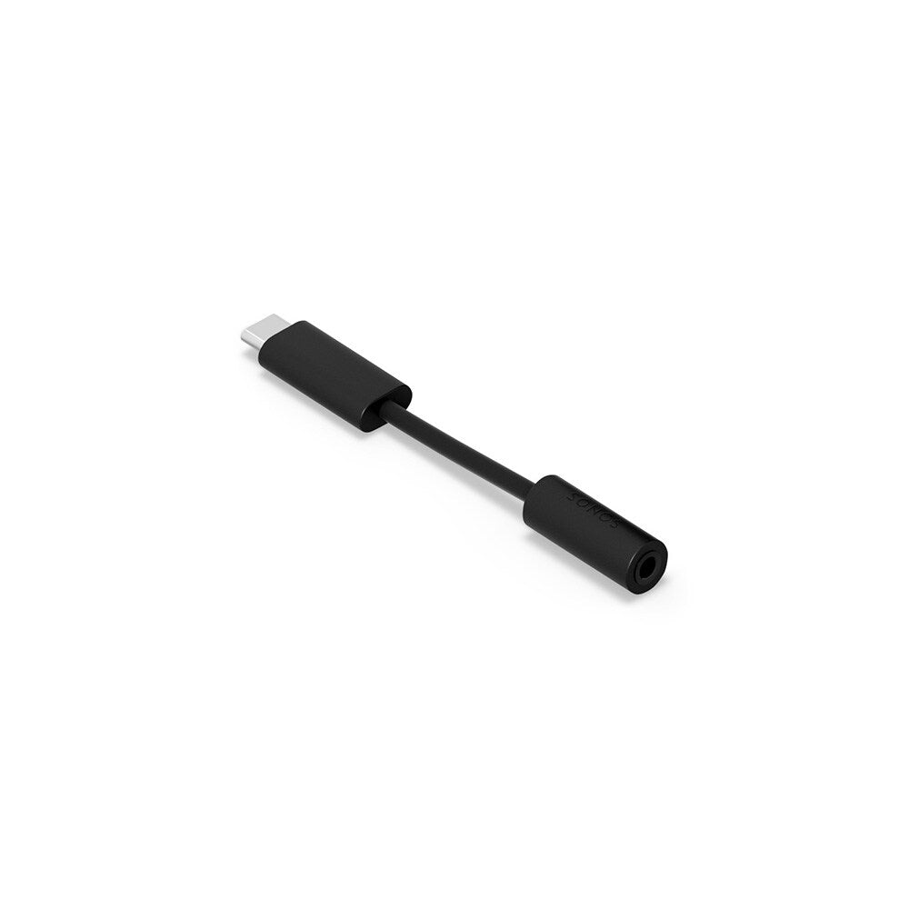 Sonos Line In Adaptor For ERA 100, ERA 300 Or MOVE 2, Black or White Adaptor Sonos Black