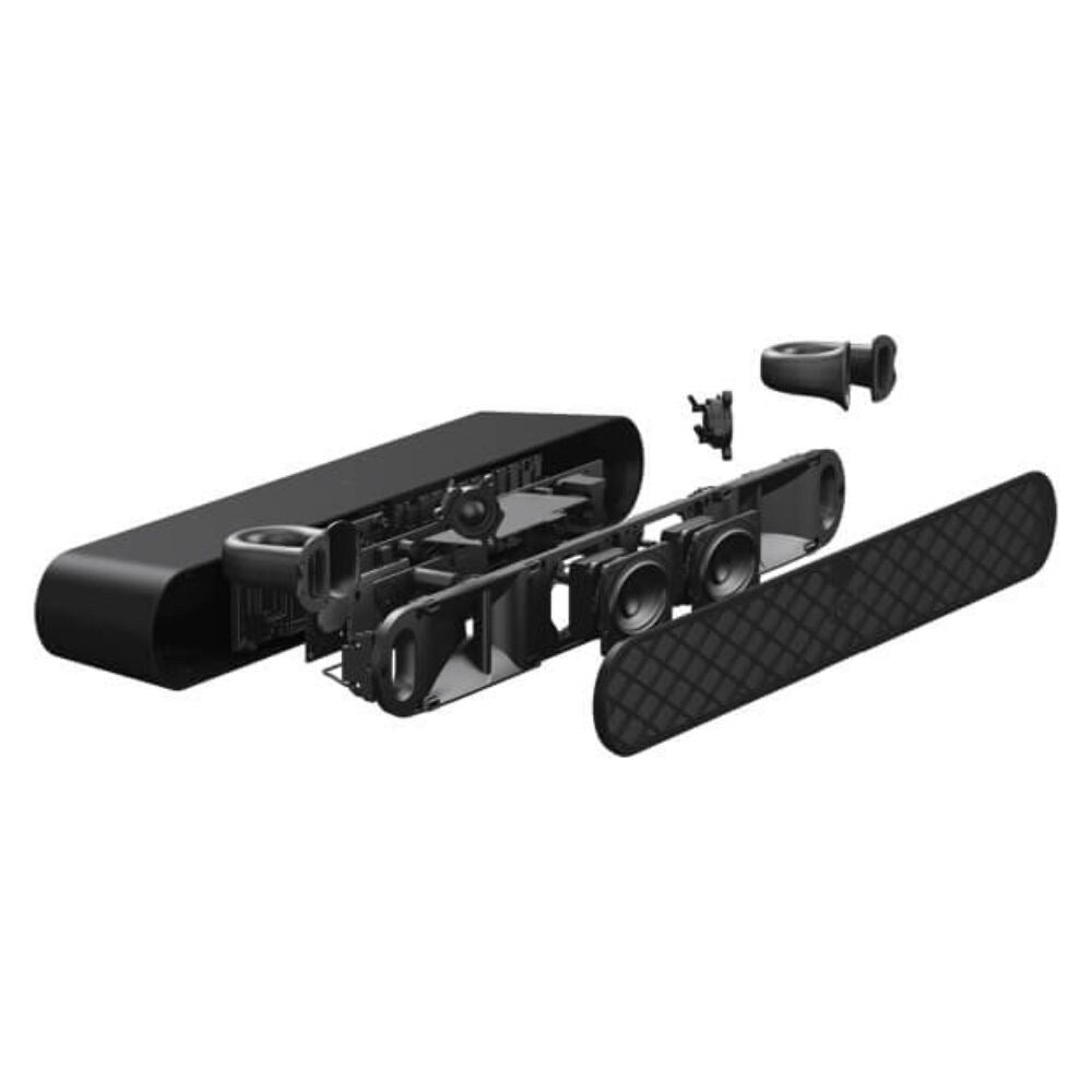 Sonos RAY Soundbar Without Voice Control, Black or White 3