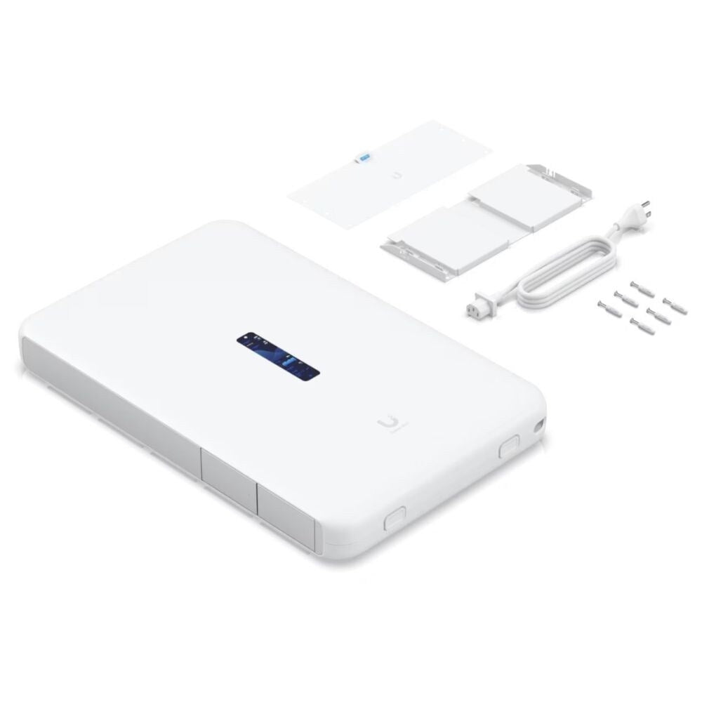 Ubiquiti UniFi Dream Wall Cloud Gateway Router With Built In Wi-Fi 6 Access Point, PoE Switching and Full UniFi Application Support 6