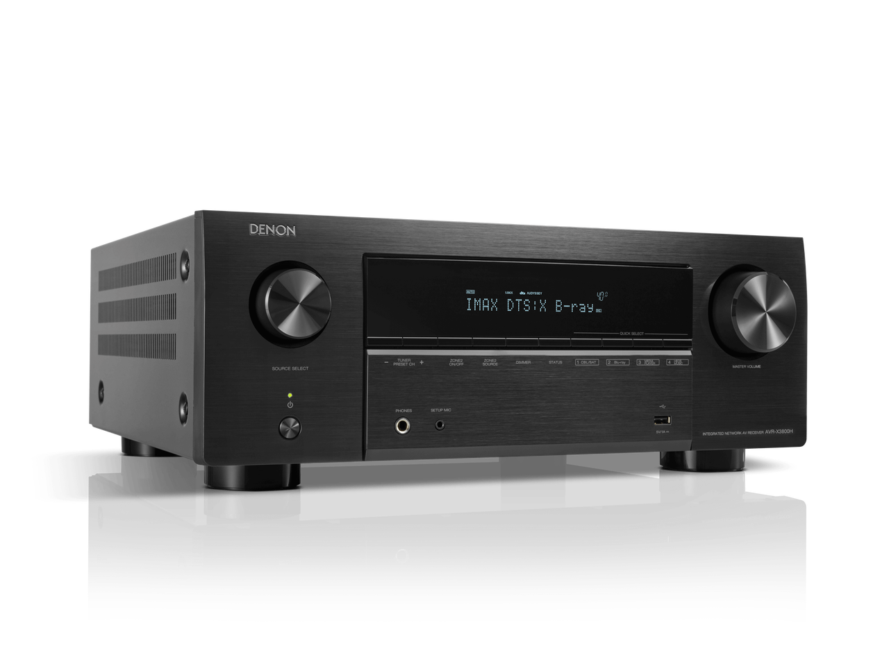 Denon AVCX3800H 9.4ch 8K AV Receiver Black AVRs & Processors Denon
