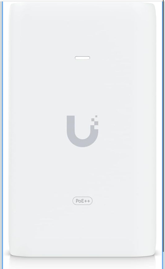 Ubiquiti U-PoE++ Adapter, Ethernet, 1000 Mbps, Network Adapter Adaptor Ubiquiti