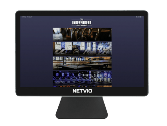 Netvio TS-13-10 | 13.3″ NetvioGo Touch Panel Controller with PoE & Wi-Fi