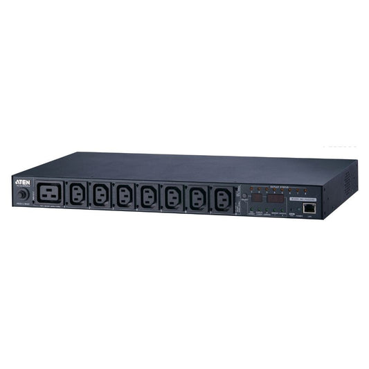 Aten 8 Way 16A Intelligent Metered Eco Power Distribution Unit, 1U 
