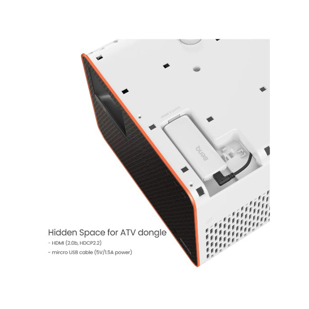 BenQ X3100i 4K HDR 4LED Flagship Console Gaming Projector, White  4