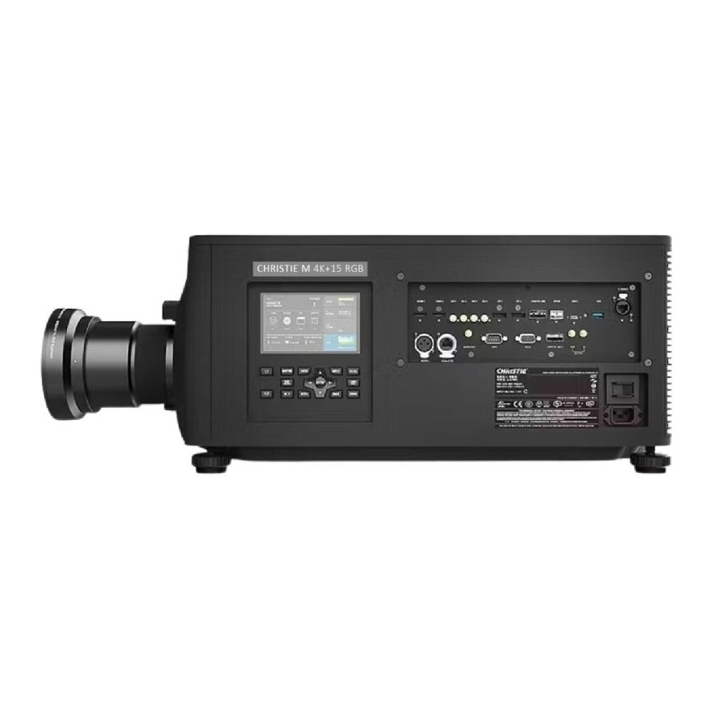 Christie 4K+15-RGB 4K UHD 3DLP RGB Pure Laser Projector with Lens, Black  2