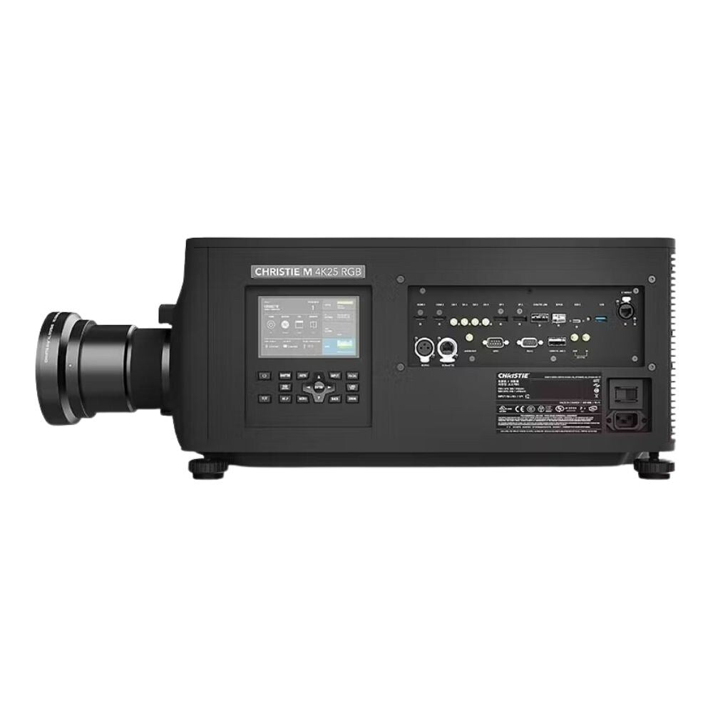 Christie 4K25-RGB 4K UHD 3DLP RGB Pure Laser Projector With Lens, Black  2