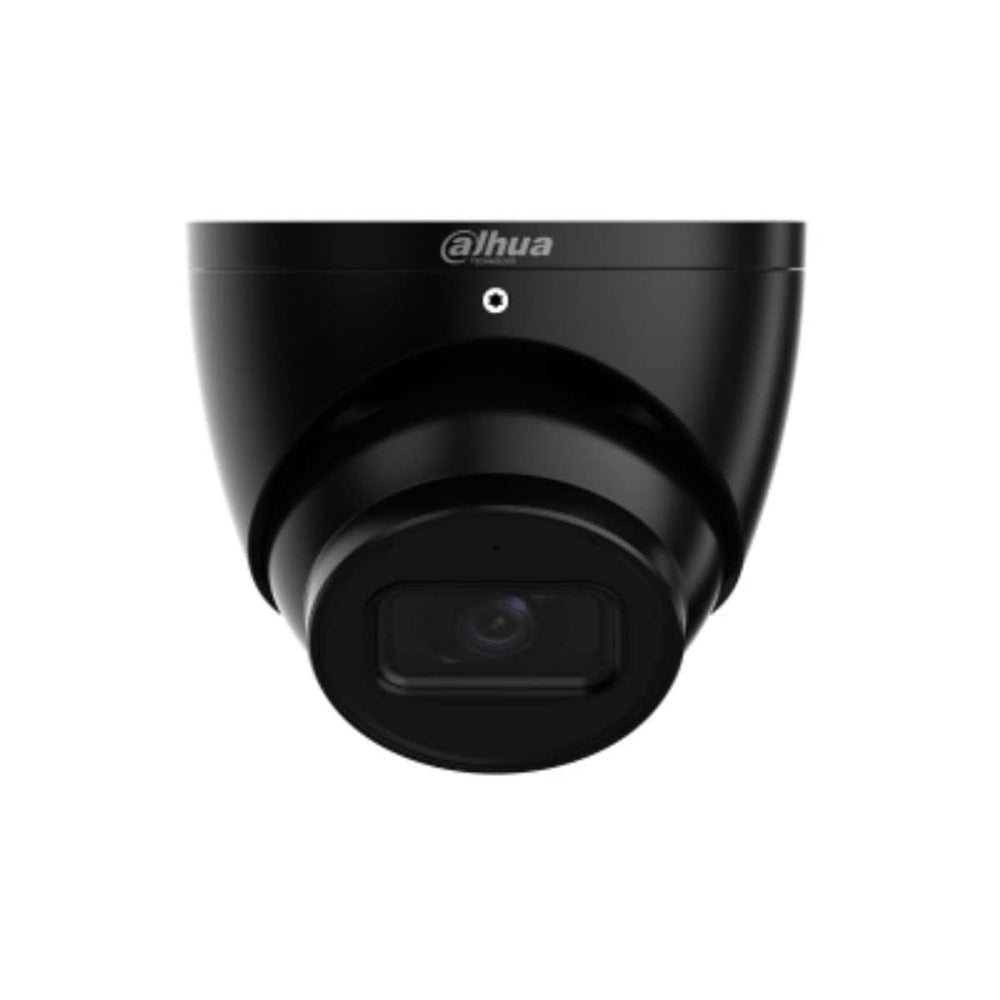 Dahua 5MP WizSense IR Eyeball Camera With PoE, Black, Grey and White 