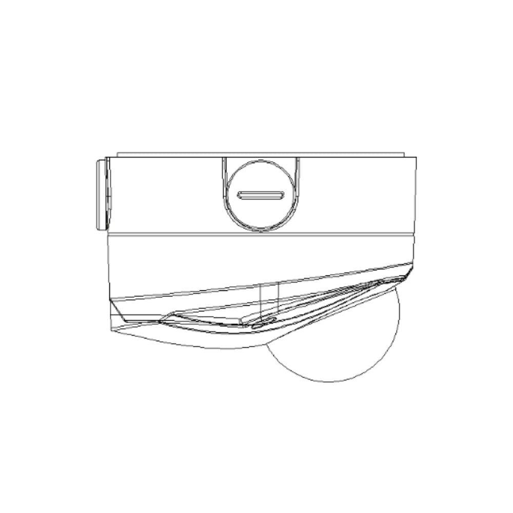 Dahua PFA139 Round Junction Box for HDW-EMP Series Cameras, Black, Grey or White 4