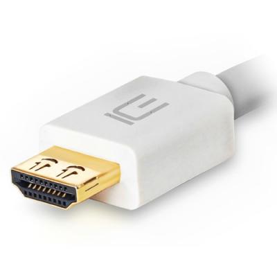 ICE Cable CLEAR-HDMI-S2 Cable ICE Cable Systems Iconic White 0.5m