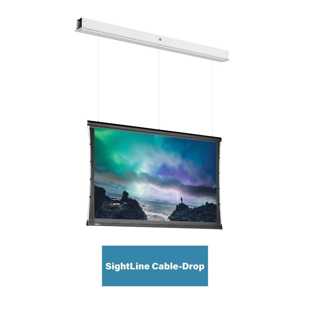 Projecta / Da-Lite SightLine Tensioned Ceiling Recessed Screen  1