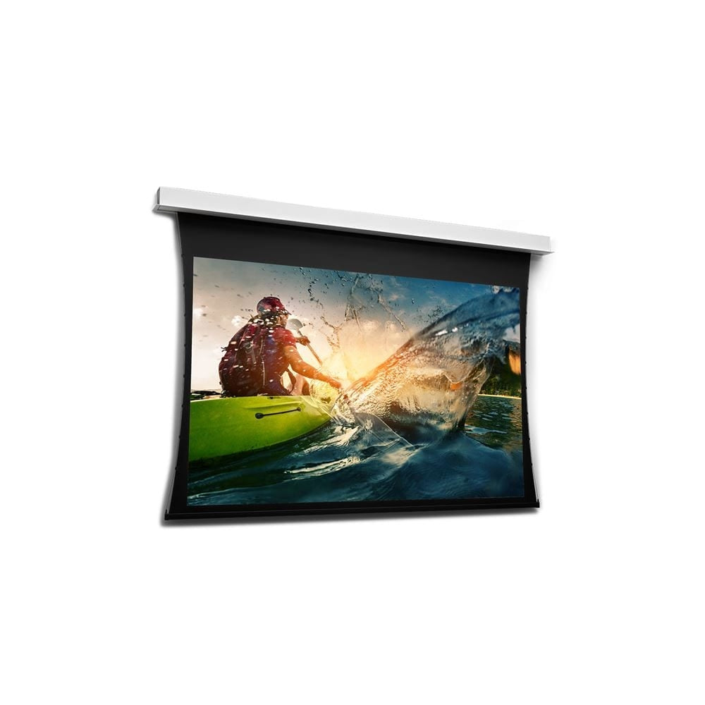 Projecta / Da-Lite Tensioned DescenderPro In-Ceiling Screen and Case ...