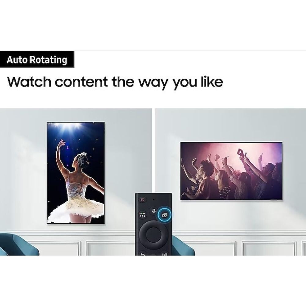 Samsung Auto Rotation Wall Mount For Samsung's 43" To 55" TVs, Black  2