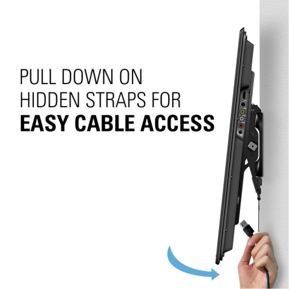 Sanus Premium Tilt Mount For 37" to 55" Flat Panel TVs, Black  2