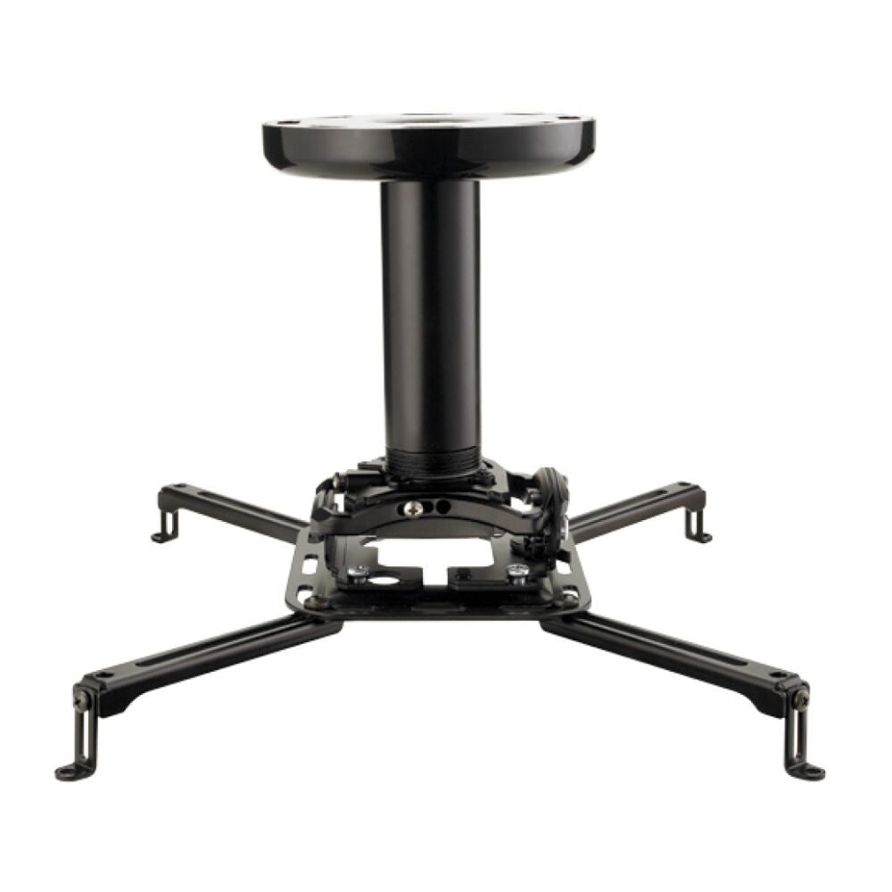 Sanus Tilt and Swivel Projector Ceiling Mount, Two Columns Lengths, Integrated Lock, Black  1