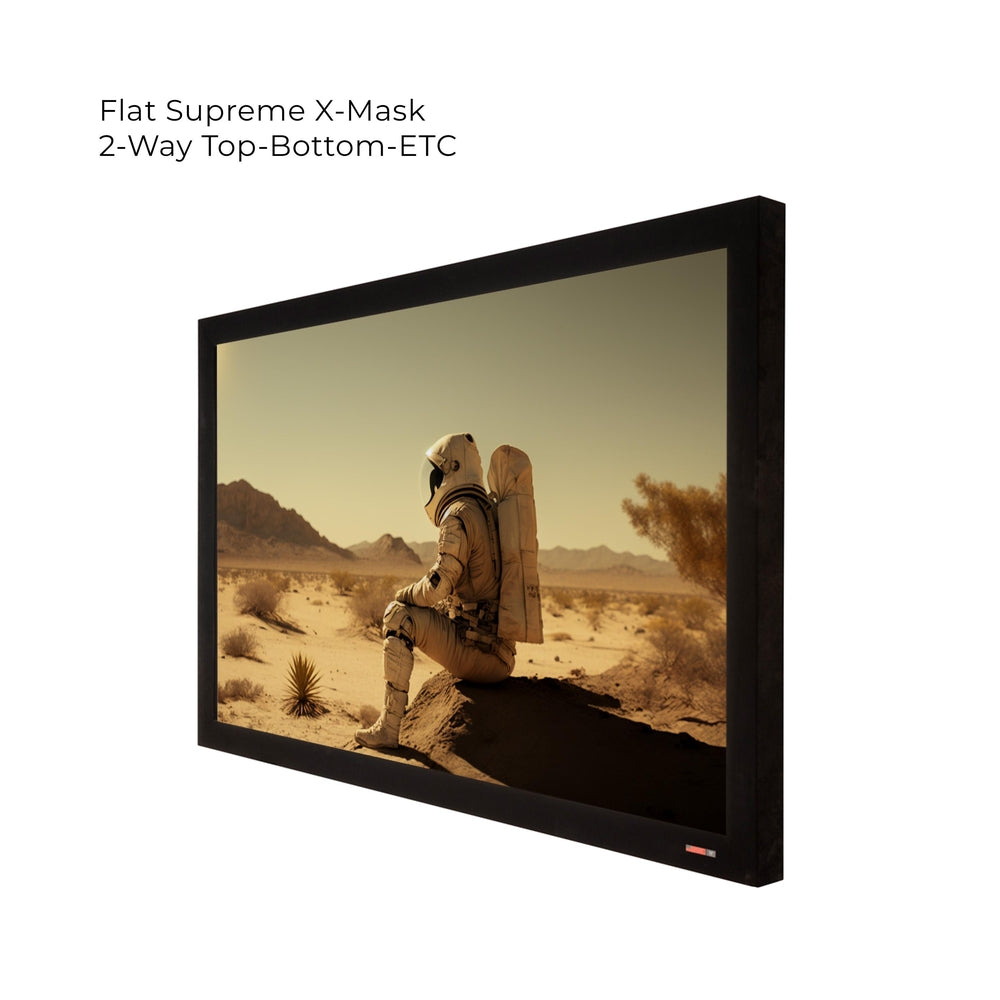 Screen Research Fixed Frame Screen Range With 1, 2 or 4 Way Electric Masking. Fully Customisable For Size or Ratio, Screen Surface and Curve  14