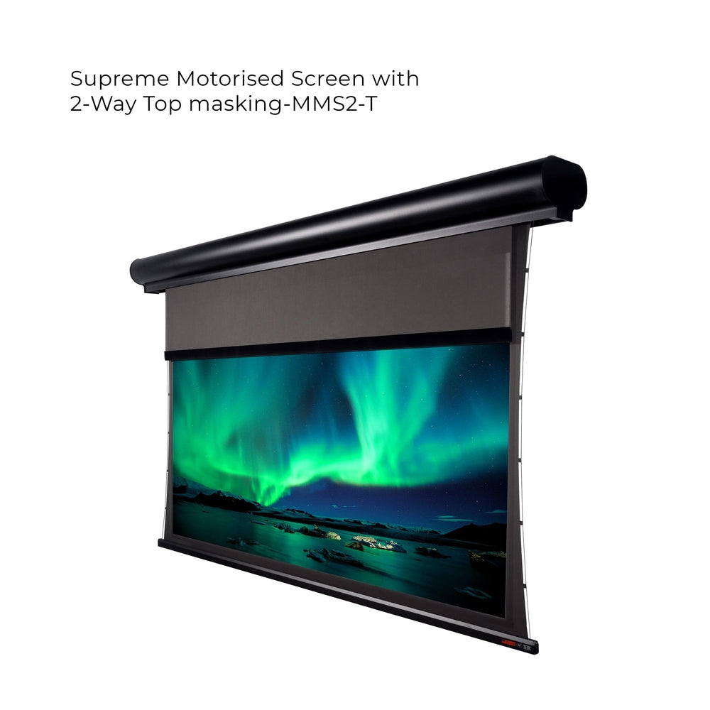 Screen Research's Comprehensive Portfolio of On Wall or On Ceiling Motorised Drop Down Screens  1
