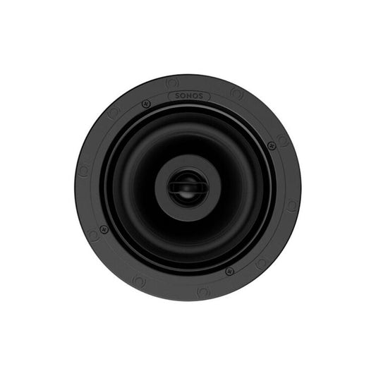 Sonos Architectural In-Ceiling 6" Speaker By Sonance, White: PAIR