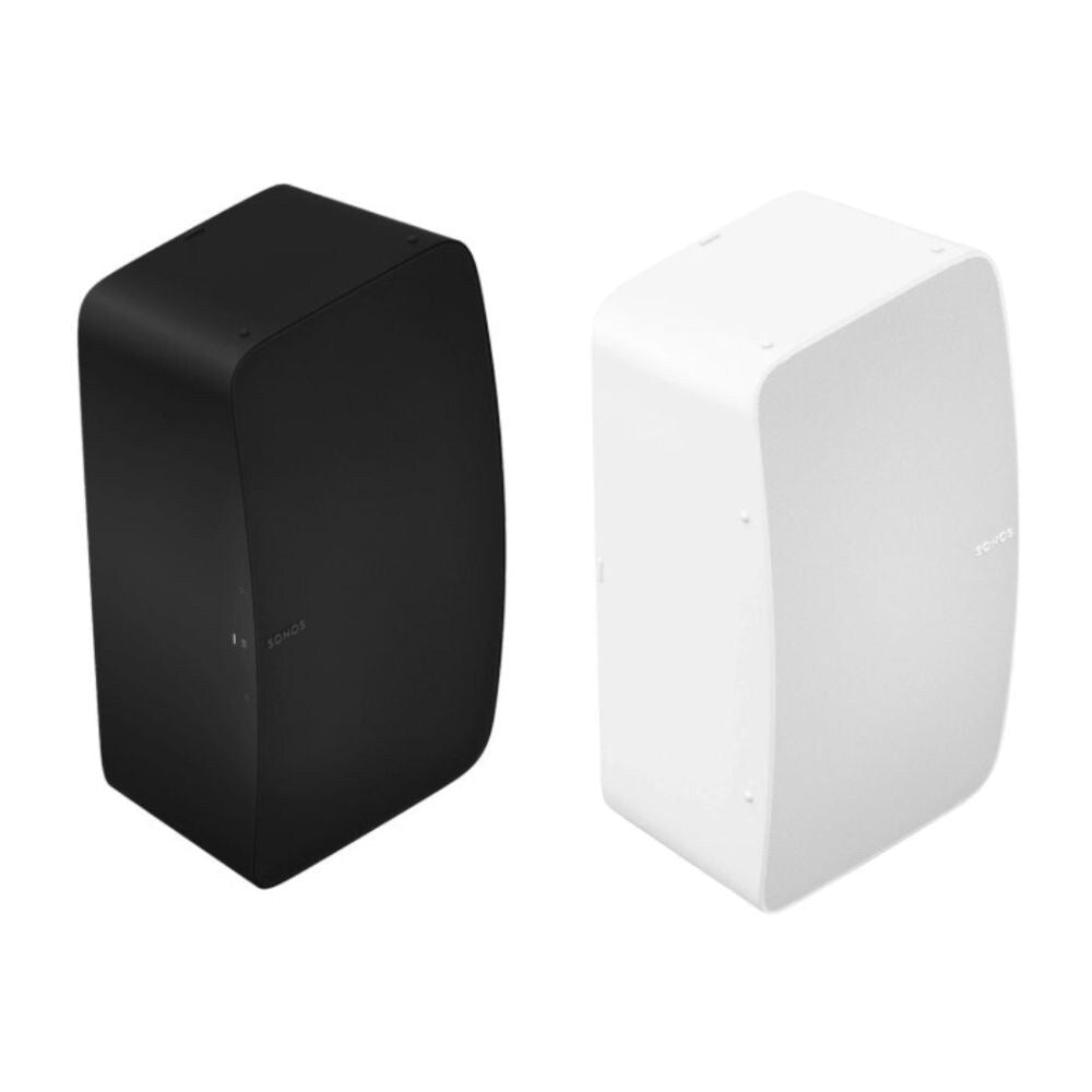 Sonos HIFI Set With Pair of FIVE Speakers, Black or White: SET