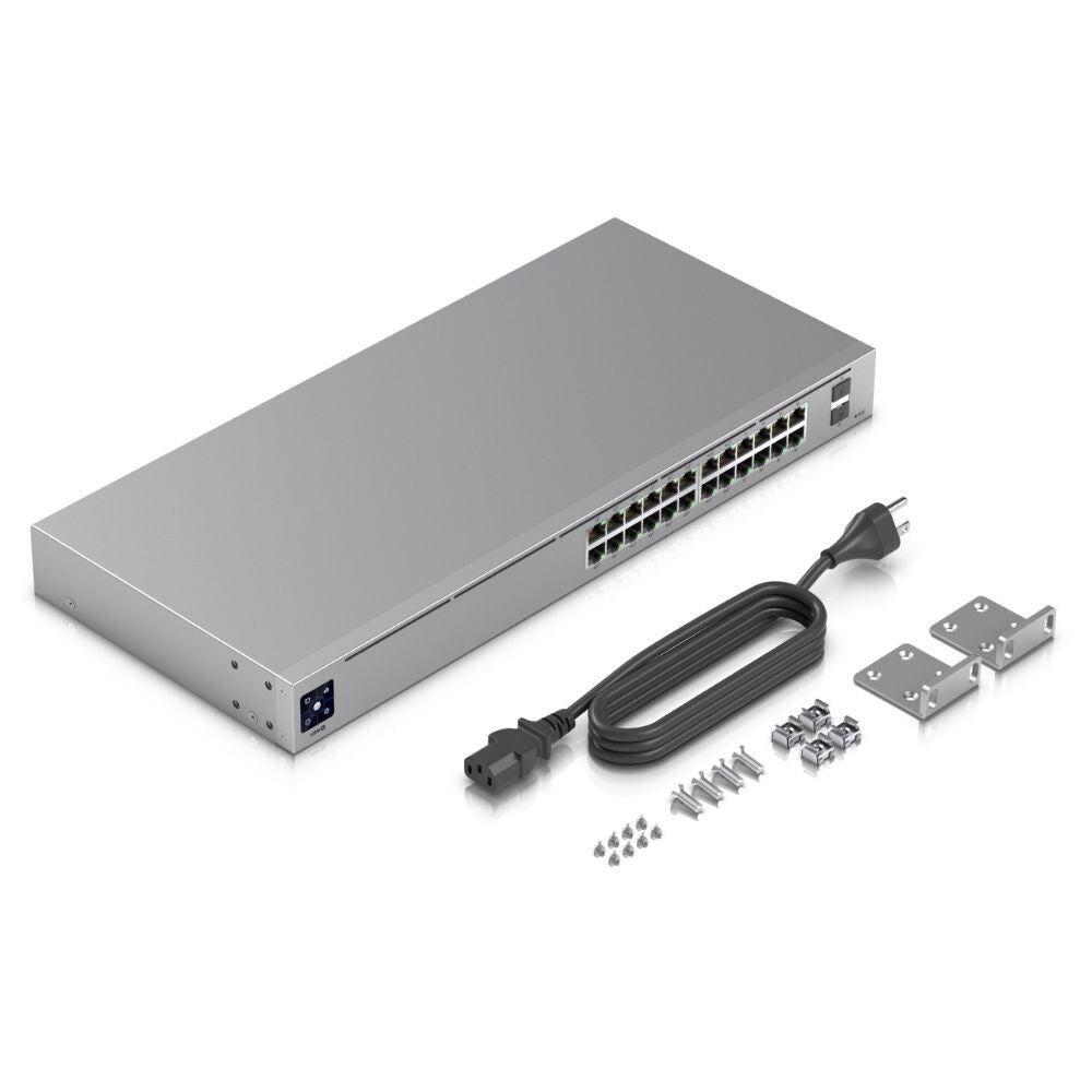 Ubiquiti UniFi 24 Port L2 Ethernet Switch With 24 x GbE Ports and 2 x 1G SFP Uplink Ports 4