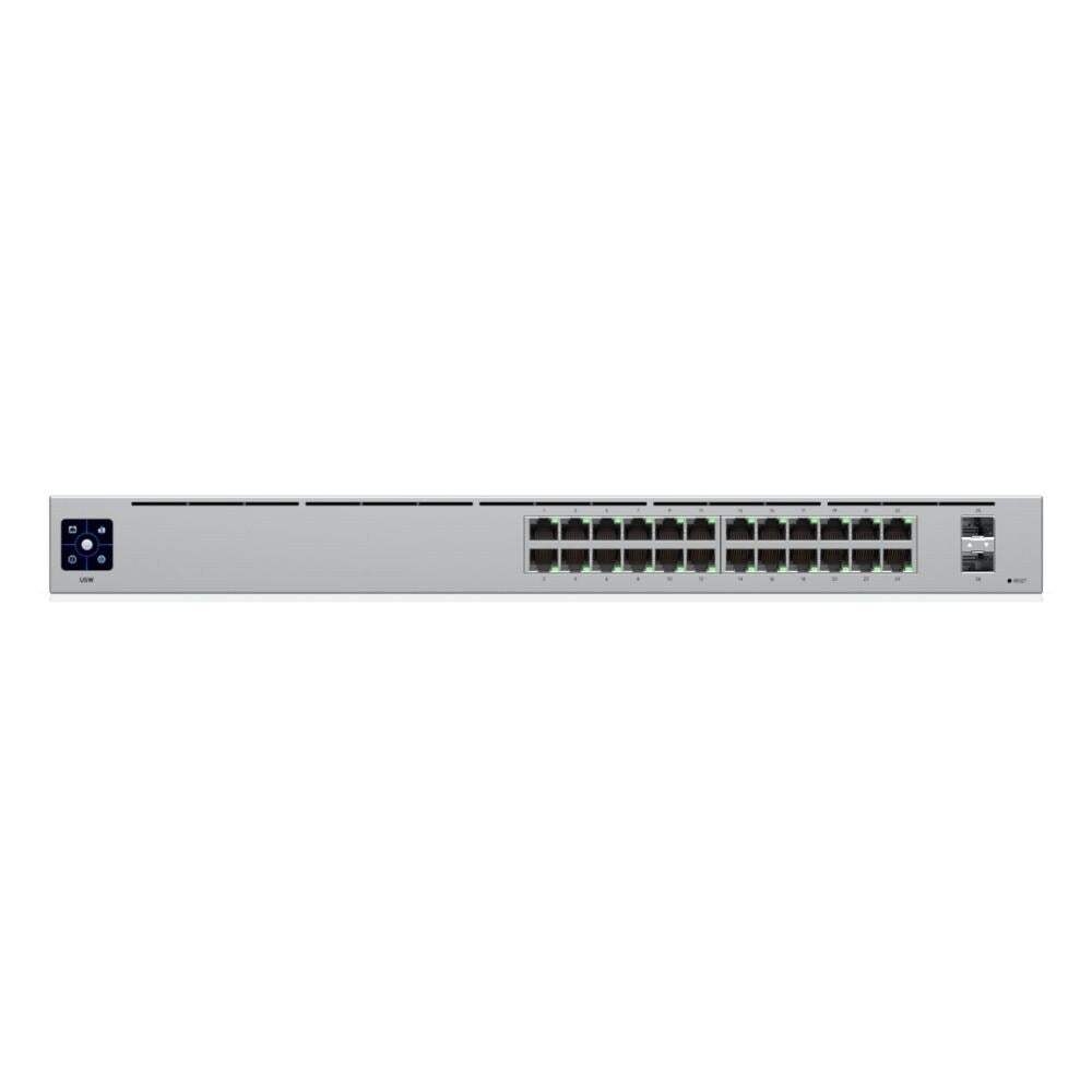 Ubiquiti UniFi 24 Port L2 Ethernet Switch With 24 x GbE Ports and 2 x 1G SFP Uplink Ports 