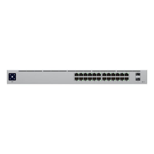 Ubiquiti UniFi 24 Port L2 Ethernet Switch With 24 x GbE Ports and 2 x 1G SFP Uplink Ports 