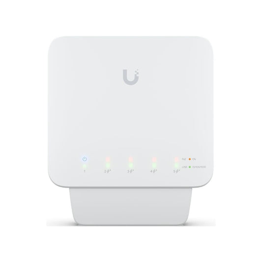 Ubiquiti UniFi 5 Port PoE L2 Ethernet Switch With 4x GbE PoE+ and 1x GbE PoE++ Input Port For Power 