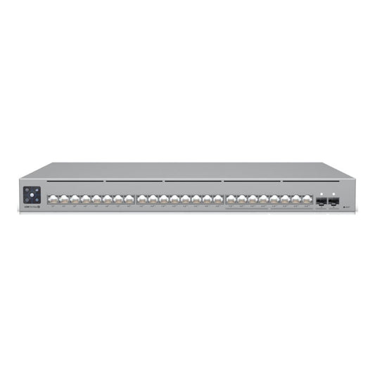 Ubiquiti UniFi Pro Max 24 Port PoE++ L3 Ethernet Switch With 8x GbE PoE+, 8x GbE PoE++, 8x 2.5GbE PoE++ Ports, 2x 10G SFP+ Uplink Ports and 400W PoE Budget 